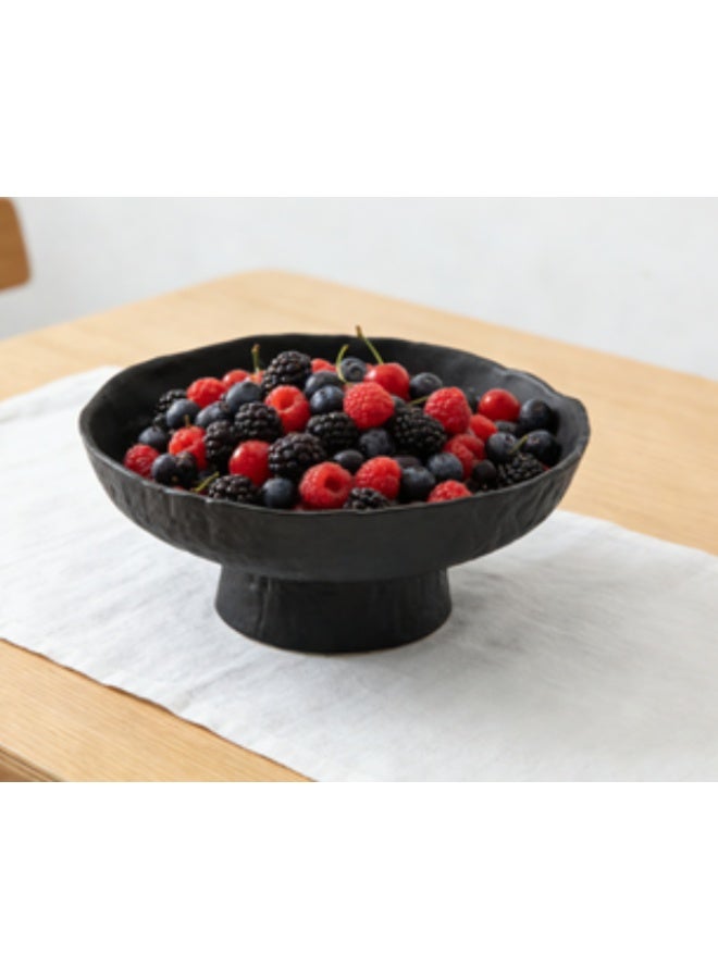 Arabest Large  Decorative Bowl,  Pedestal Bowl,  Decorative Bowls, Modern Fruit Bowl for Home Decor, Key Bowl, Candy Bowls, Smudge Bowls, Coffee Tables Centerpiece - Image 1